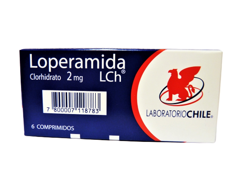 LOPERAMIDA COM 2 MG X 6 CHILE