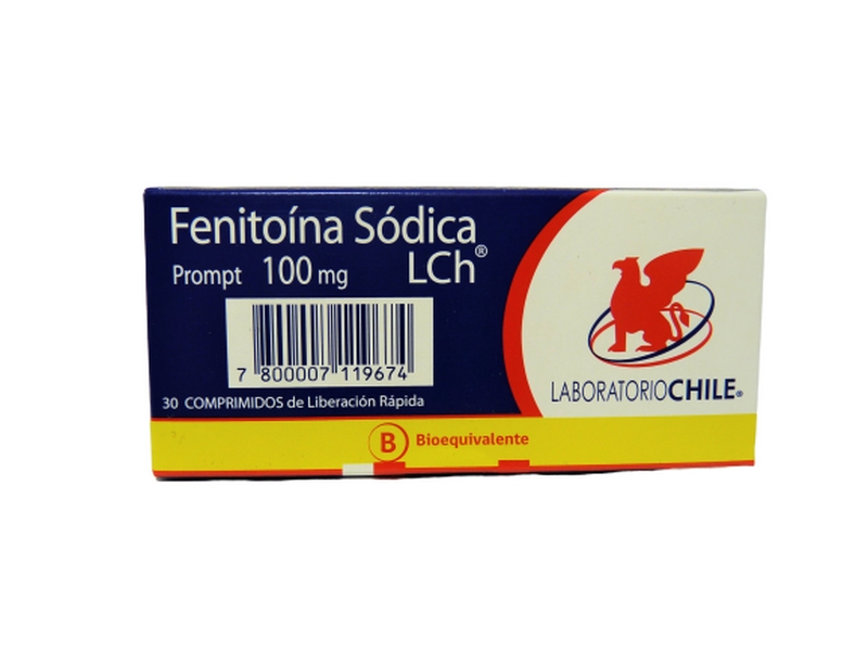 FENITOINA COM 100 MG X 30 CHILE (BE)