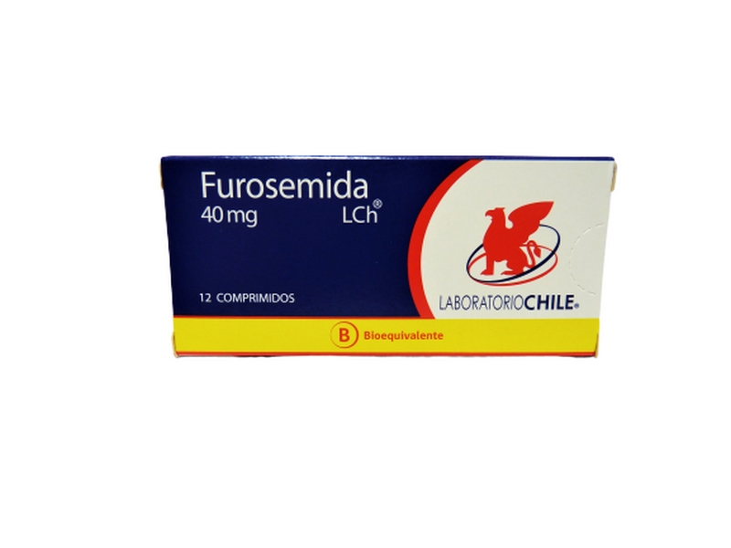 FUROSEMIDA COM 40 MG X 12 CHILE (BE)