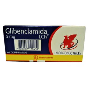 7800007120410.jpg GLIBENCLAMIDA COM 5 MG X 60 CHILE (BE)