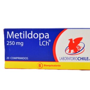 METILDOPA COM 250 MG X 20 CHILE (BE)
