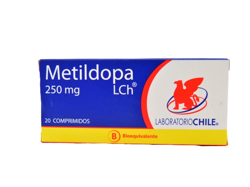 METILDOPA COM 250 MG X 20 CHILE (BE)