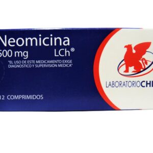 NEOMICINA COM 500 MG X 12 CHILE