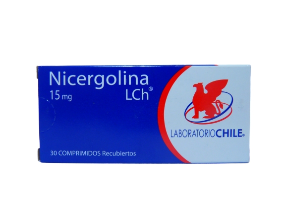 NICERGOLINA COM 15 MG X 30 CHILE