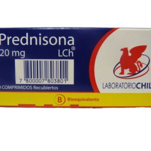 7800007125057.jpg PREDNISONA COM 5 MG X 20 CHILE (BE)