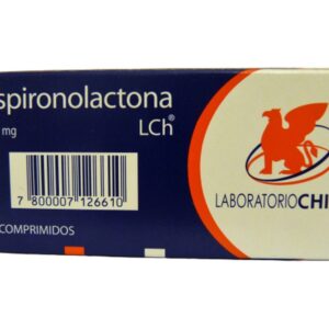 7800007126610.jpg ESPIRONOLACTONA COM 25 MG X 20 CHILE