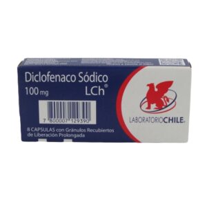 DICLOFENACO RETARD CAP 100 MG X 8