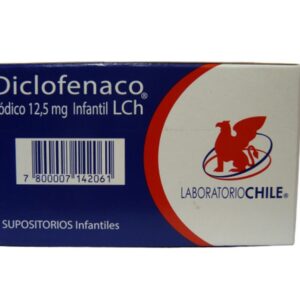 DICLOFENACO INF SUP 12,5 MG X 5