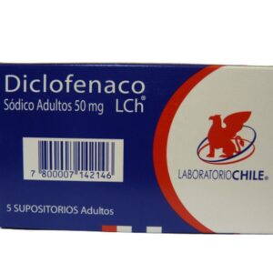 DICLOFENACO ADL SUP 50 MG X 5