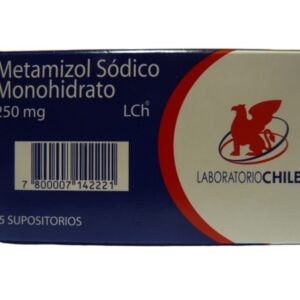 7800007142221.jpg Metamizol sĂłdico (dipirona) 250 mg x 5 supositorios