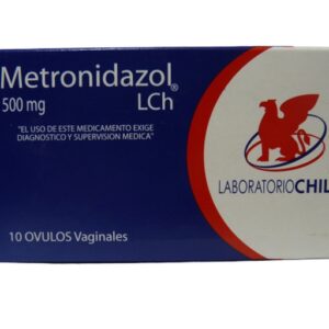 7800007142306.jpg METRONIDAZOL OVU 500 MG X 10 CHILE