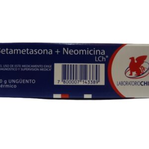 BETAMETASONA+NEOMICINA UNG X 10 GR CHILE