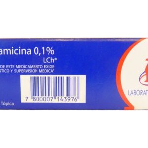 7800007143976.jpg GENTAMICINA CRE 0,1% X 10 GR CHILE