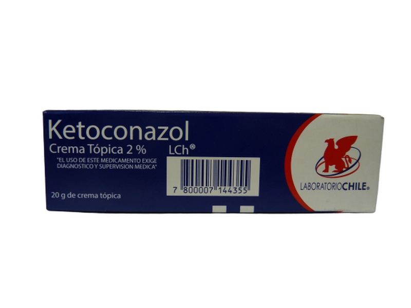 Ketoconazol crema tópica 2% x 20g