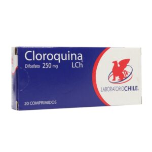 7800007153425.jpg CLOROQUINA DIF COM 250 MG X 20 CHILE