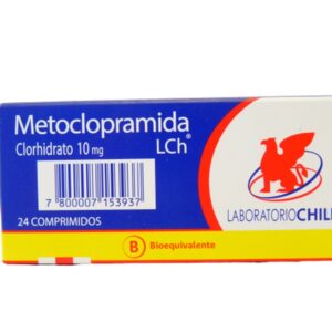 7800007153937.jpg METOCLOPRAMIDA COM 10 MG X 24 CHILE (BE)