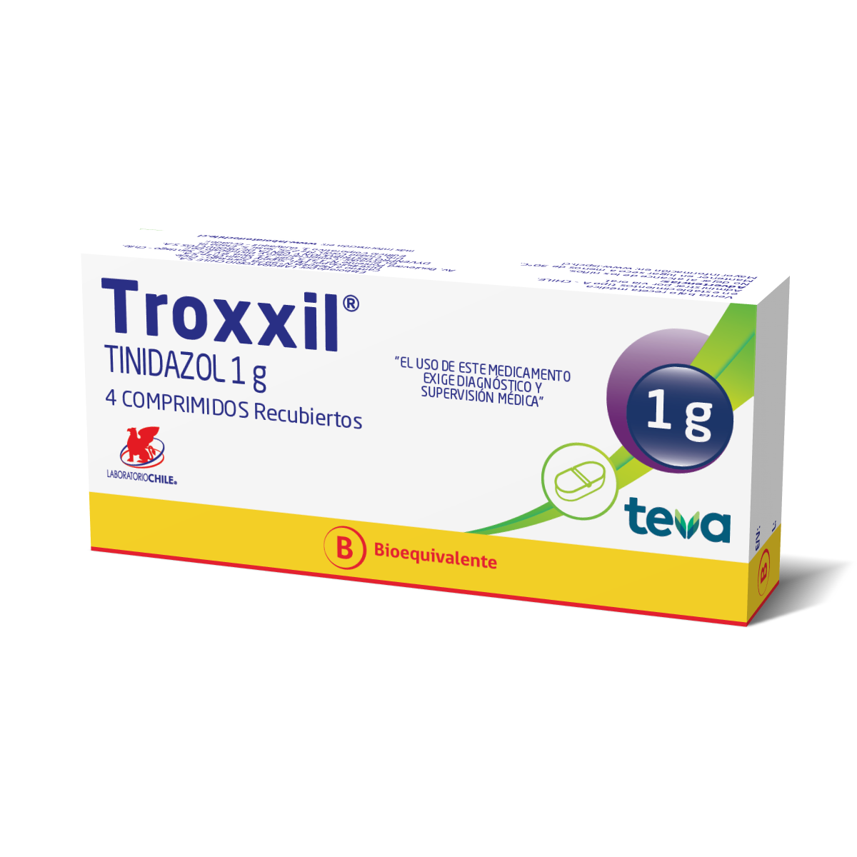 Troxxil 1 g x 4 compr.