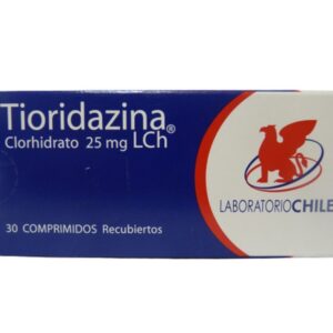 Tioridazina 25 mg x 30 comprimidos