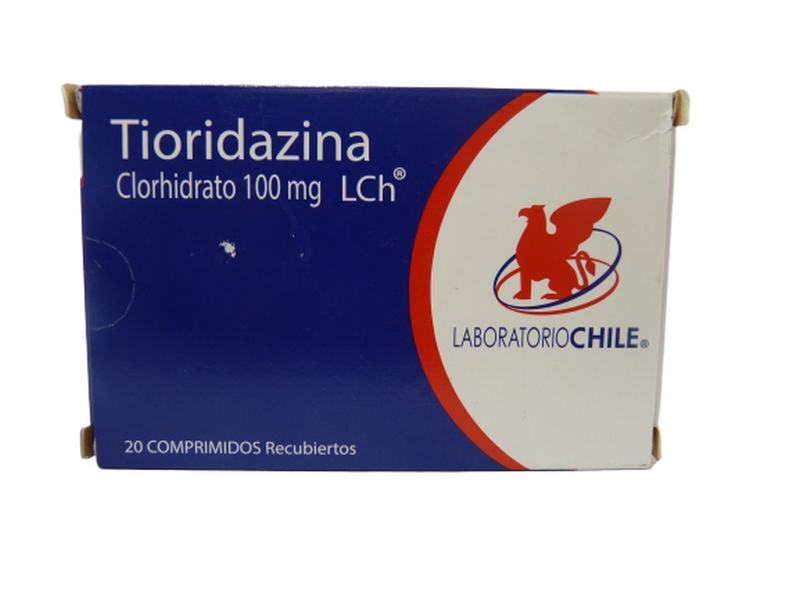Tioridazina 100 mg x 20 comprimidos