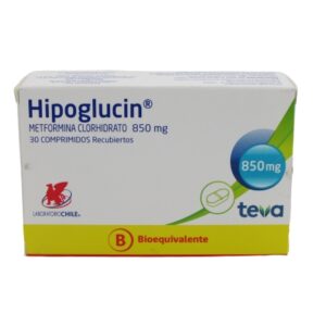 HIPOGLUCIN COM 850 MG X 30 (BE)