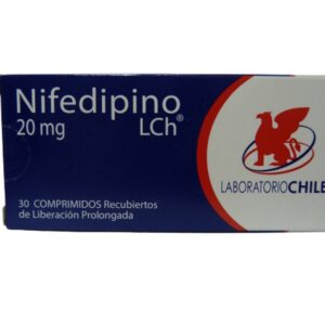 Nifedipino 20 mg x 30 compr.