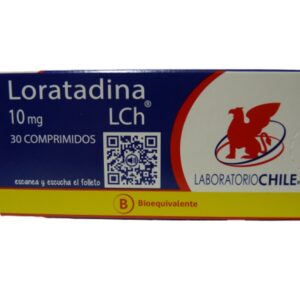 7800007649126.jpg LORATADINA COM 10 MG X 30 CHILE (BE)