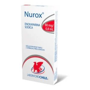 NUROX JERINGA PRELLENADA 80MG/0,8 ML X 2