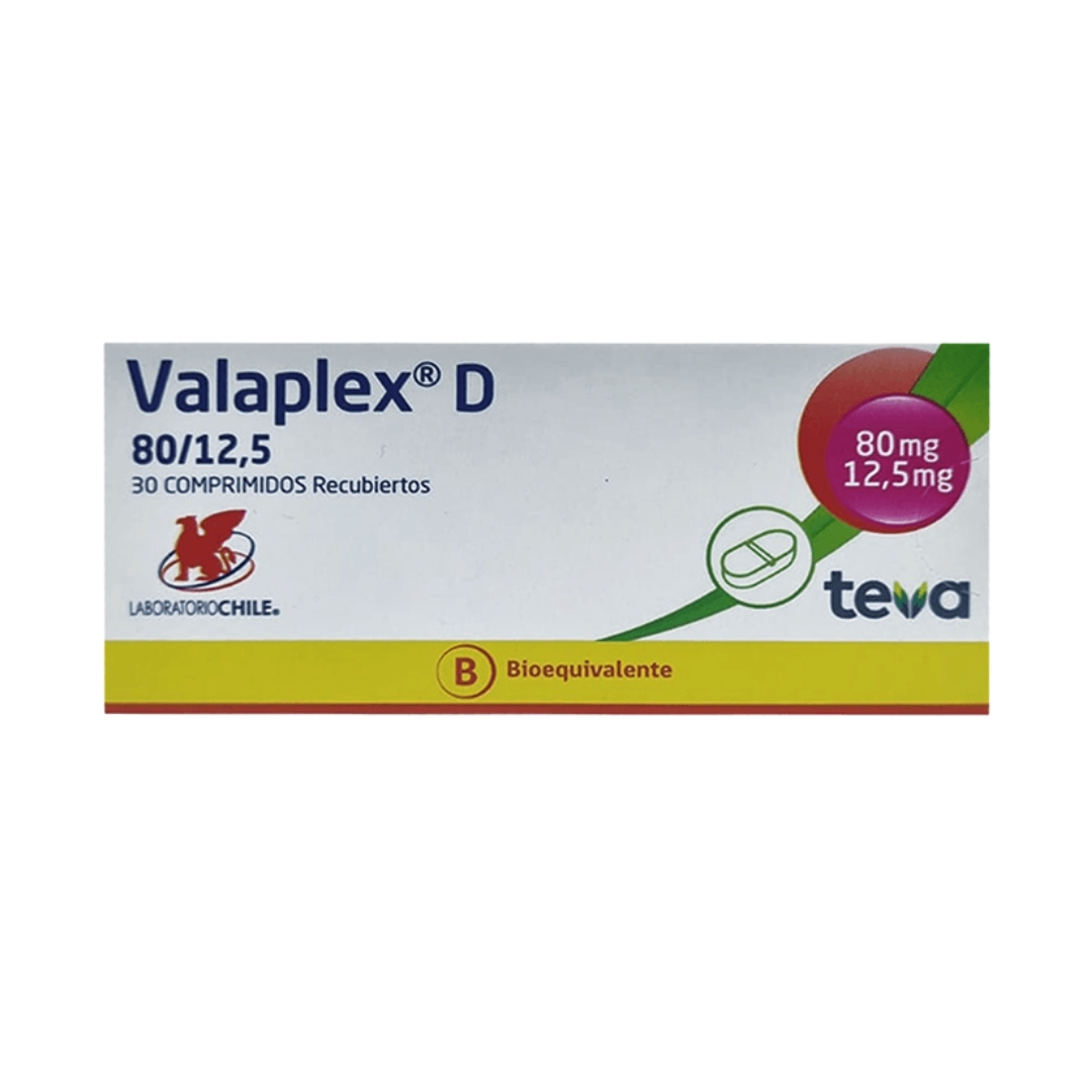 VALAPLEX-D COM 80/12,5 X 30