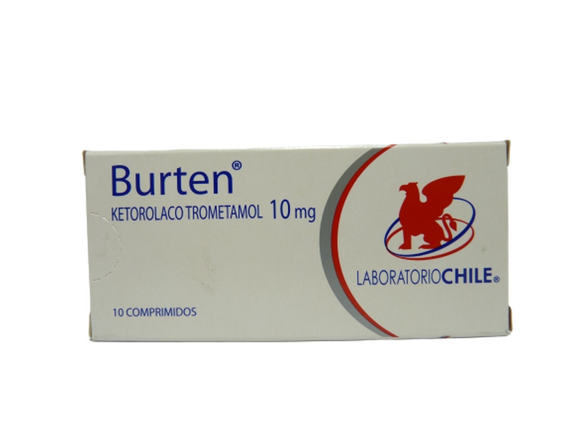 BURTEN COM 10 MG X 10