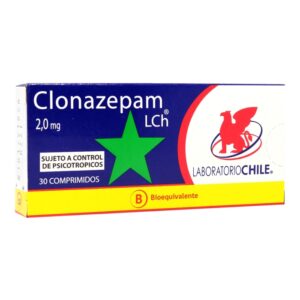 CLONAZEPAM COM 2,0 MG X 30 (BE)