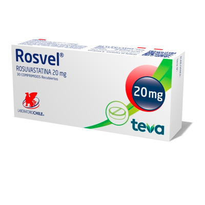 ROSVEL COM 20 MG X 30