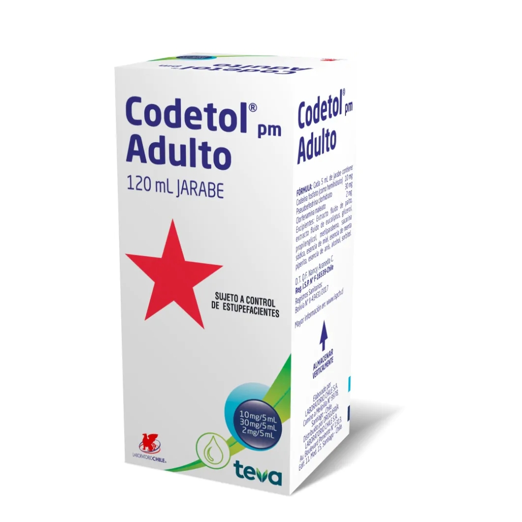 CODETOL-PM ADL JBE X 120 ML