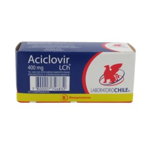 ACICLOVIR COM 400 MG X 35 (BE)