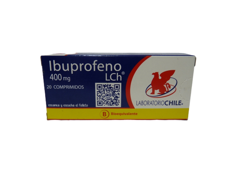 IBUPROFENO COM 400 MG X 20 CHILE (BE)