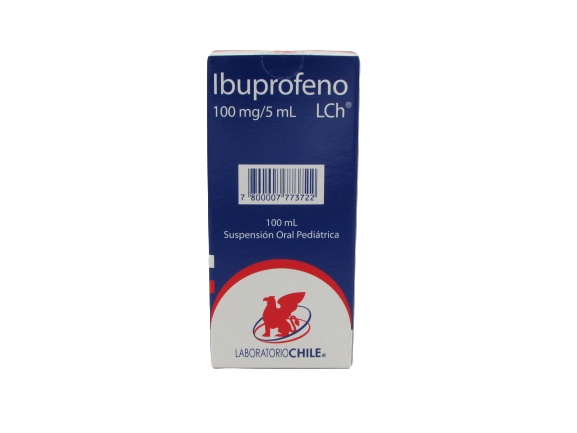 IBUPROFENO SUS 100 MG/5ML X 100 ML
