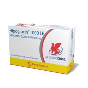 HIPOGLUCIN LP COM 1000 MG X 30 (BE)
