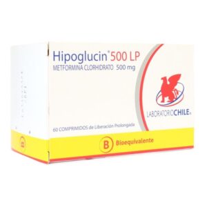 HIPOGLUCIN LP COM  500 MG X 60 (BE)