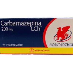 CARBAMAZEPINA COM 200 MG X 20 CHILE (BE)