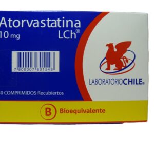 Atorvastatina 10 mg x 30 comprimidos