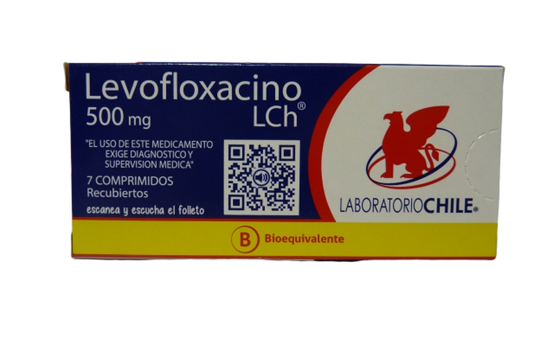 LEVOFLOXACINO COM 500 MG X 7 CHILE (BE)