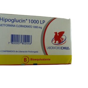 HIPOGLUCIN LP 1000 MG X 60