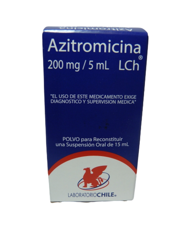 AZITROMICINA SUS 200 MG X 15 ML