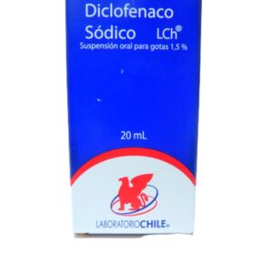 Diclofenaco sódico gotas 1,5%  x20mL