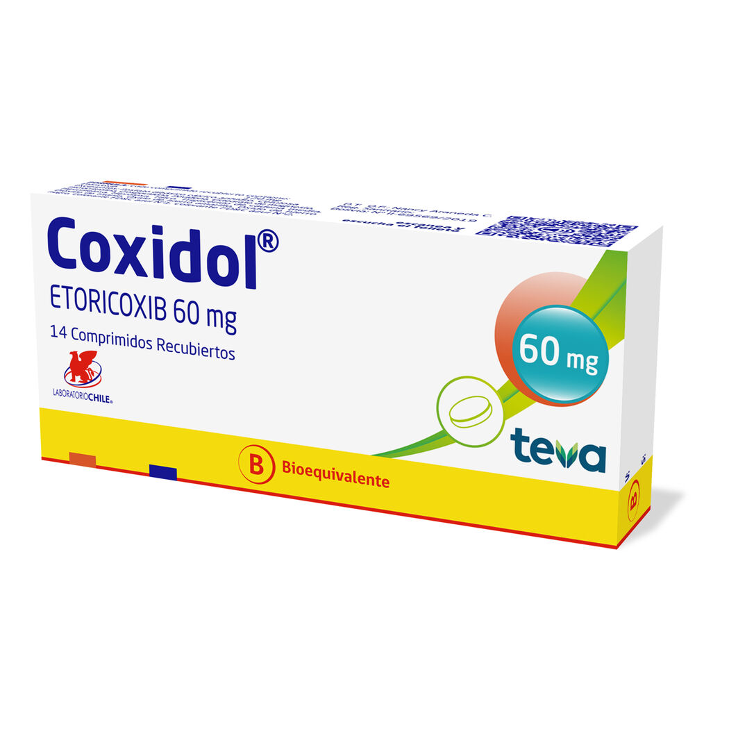 COXIDOL COM 60 MG X 14