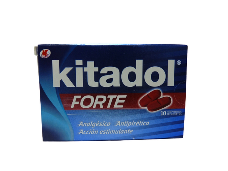 KITADOL FTE COM 500 MG X 10