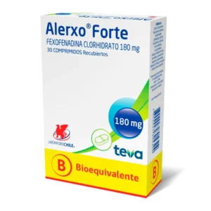 ALERXO FORTE COM 180 MG X 30 (BE)