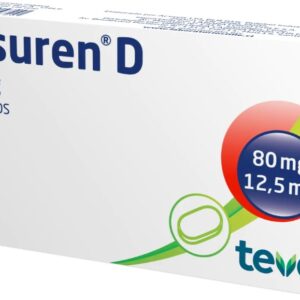 7800007805720.jpg TENSUREN D COM 80/12,5 MG X 30 (BE)