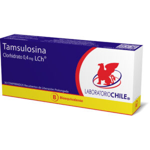 TAMSULOSINA CAP 0,4 MG X 30