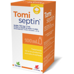 TOMISEPTIN JBE 750 MG/5ML X 100 ML