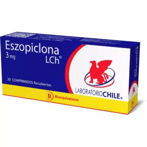 ESZOPICLONA COM 3 MG X 30 CHILE (BE)